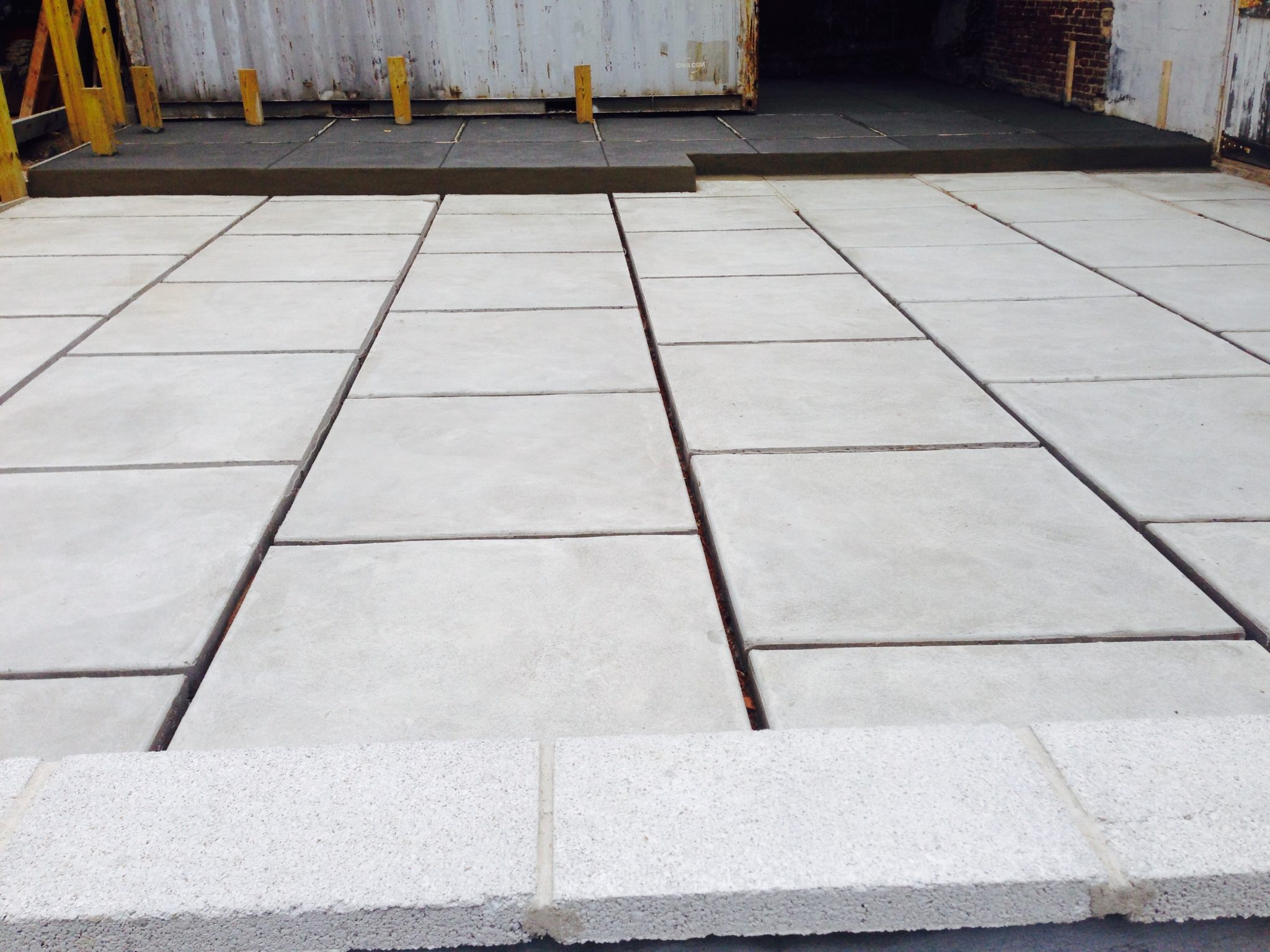 Custom concrete and masonry project